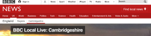 BBC Cambs logo